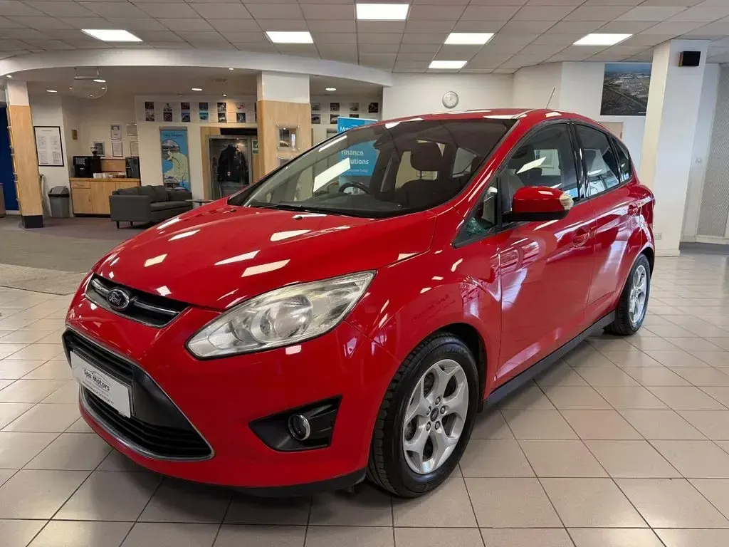 Used Ford C-MAX Zetec 105 HP (77 kW) 2013 Red MPV