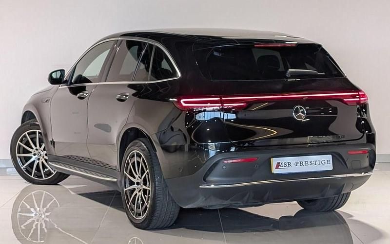 Used Mercedes EQC400 AMG line 300 kW (408 HP) 2020 Black SUV