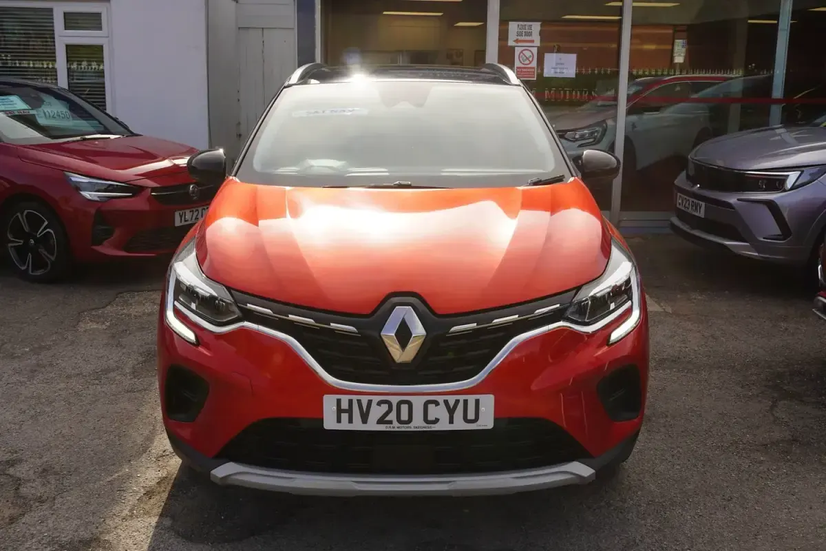Używany Renault Captur Iconic 2020 Czerwony SUV