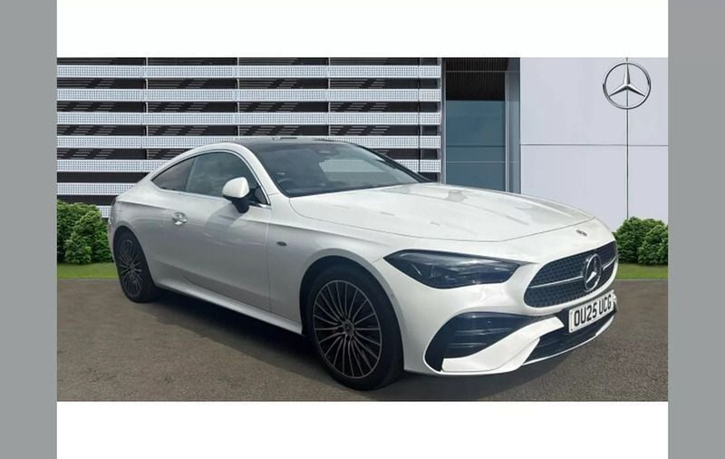 White Used 2025 Mercedes CLE300 AMG Line Premium Plus Coupe | £52,153 (Super price) - Image 1/4