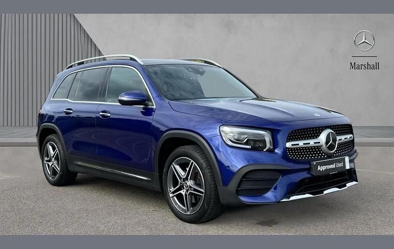 Blue Used 2022 Mercedes GLB200 AMG Line Premium Plus SUV | £29,680 (Fair price) - Image 1/4