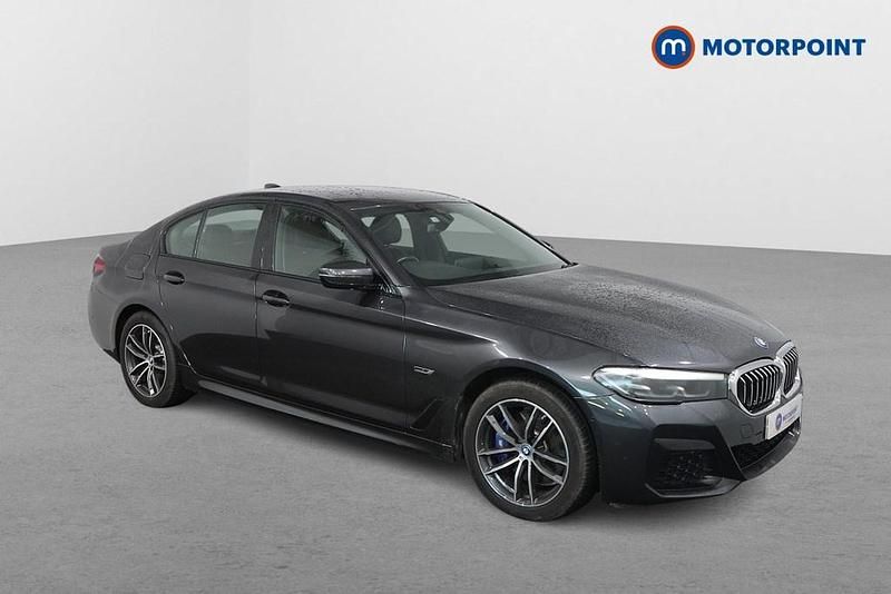 Grey Used 2021 BMW 530e M Sport Sedan | £23,149 (Fair price) - Image 1/4