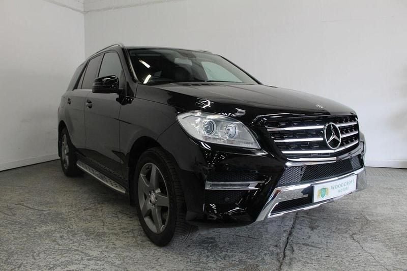 Black Used 2013 Mercedes ML350 AMG SUV | £12,495 (Expensive) - Image 1/3