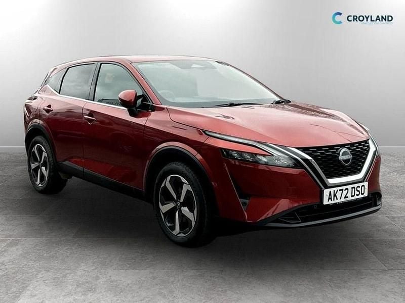 Used Nissan Qashqai N-Connecta 2022 Red SUV