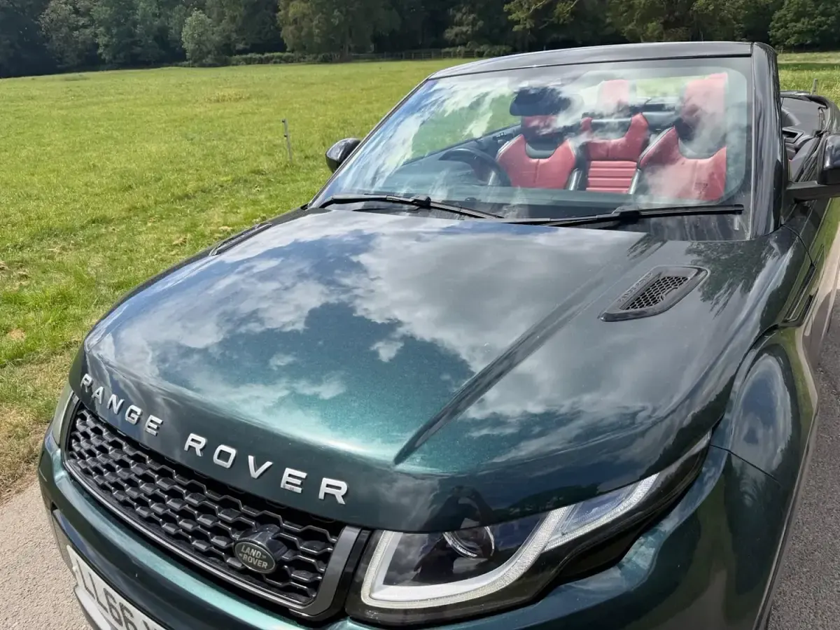 Used Land Rover Range Rover evoque HSE Dynamic 2016 Green Cabriolet
