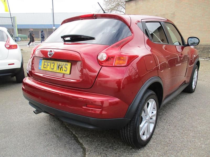 Used Nissan Juke Acenta 2013 Red SUV