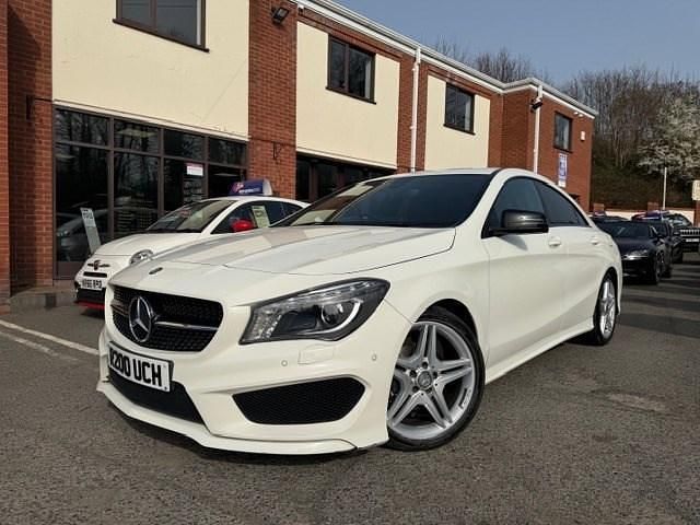 Used Mercedes CLA200 AMG 136 HP (100 kW) 2016 White Sedan