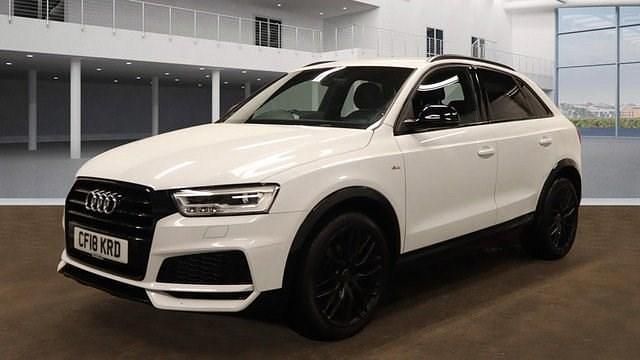 Used Audi Q3 Black Edition 150 HP (110 kW) 2018 White SUV