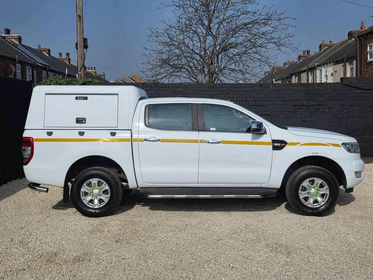 Begagnad Ford Ranger XLT 2018 Vit Pickup