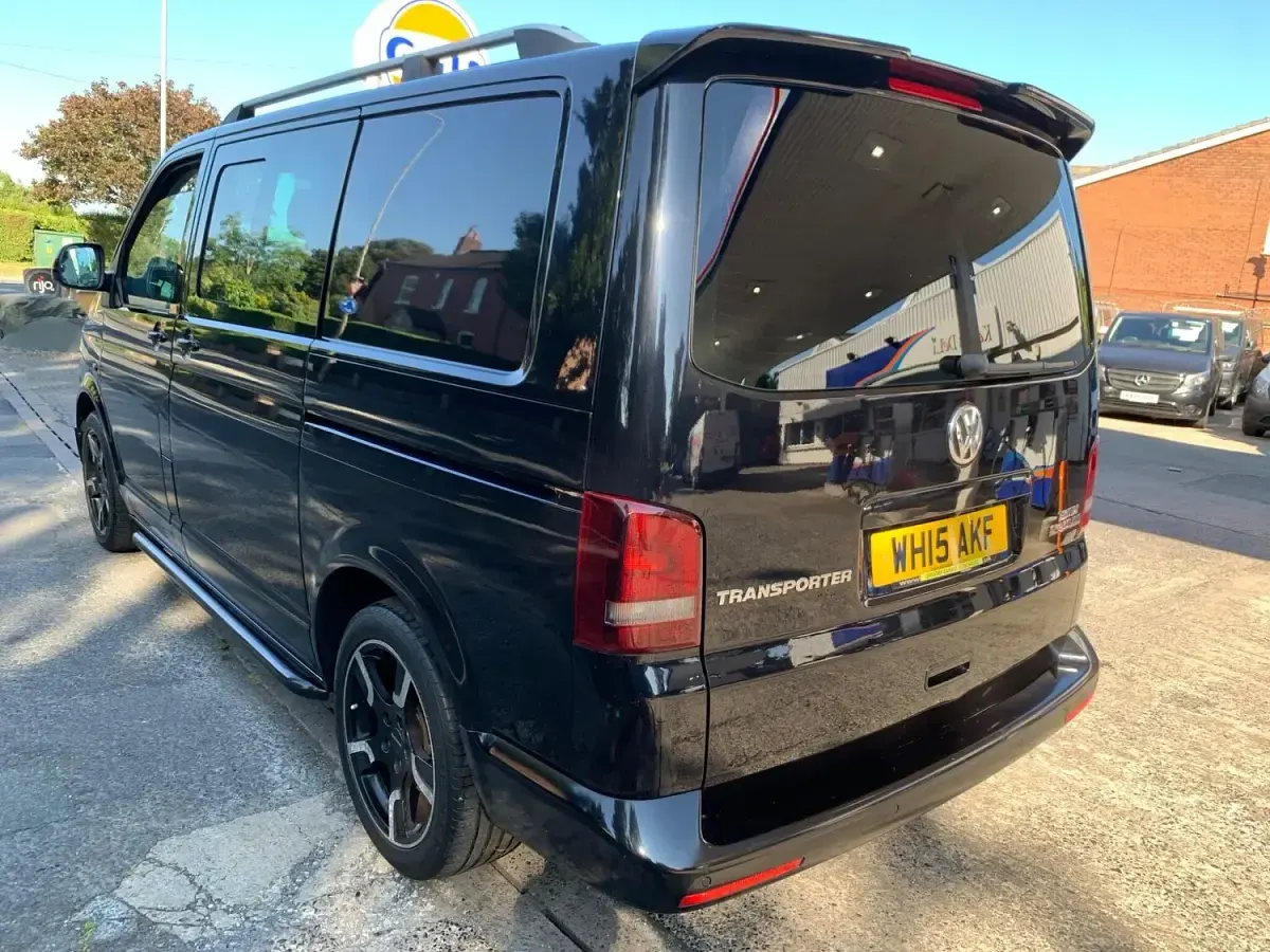 Used VW T5 Sportline 180 HP (132 kW) 2015 Black Van