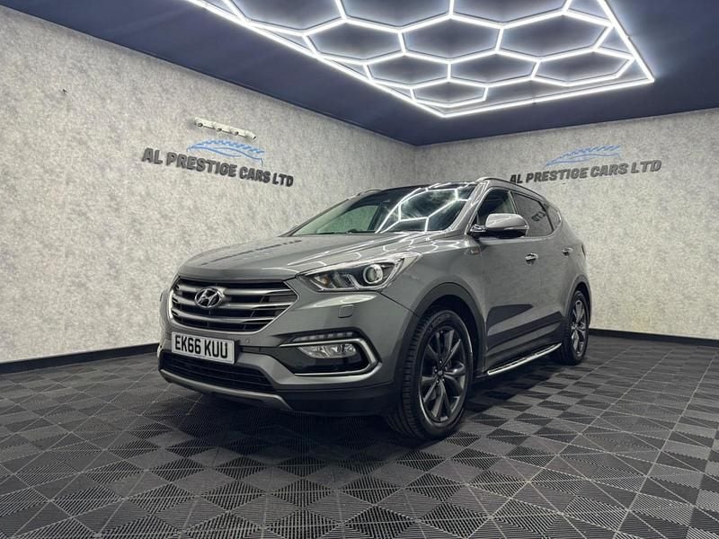 Silver Used 2016 Hyundai Santa Fe Edition SUV | £16,999 (A bit pricey) - Image 1/4