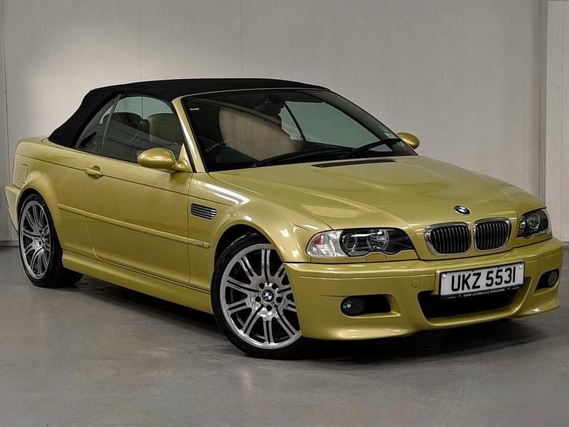 Used BMW M3 Cabriolet 343 HP (252 kW) 2003 Yellow Cabriolet