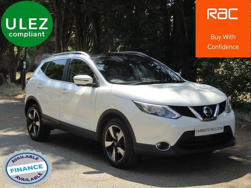 White Used 2016 Nissan Qashqai N-TEC SUV | £5,495 (Fair price) - Image 1/3