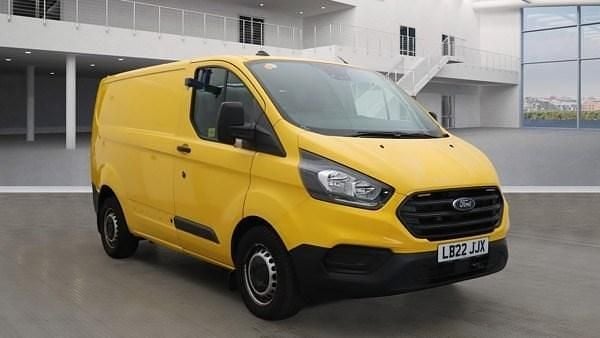 Yellow Used 2022 Ford Transit Custom Van | £9,095 (Good price) - Image 1/2