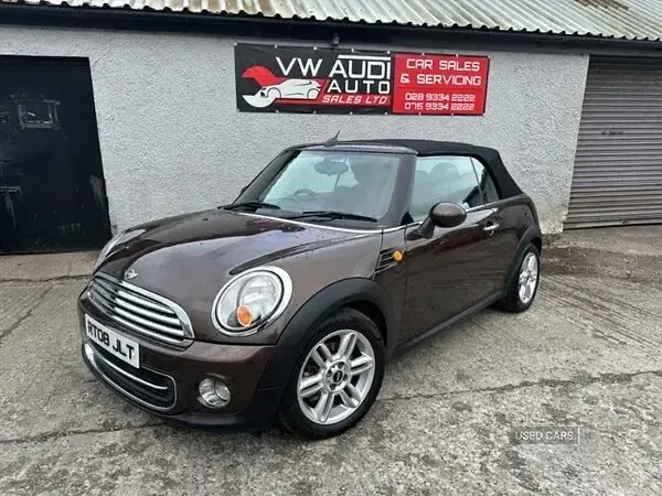 Used Mini Cooper Cabriolet 122 HP (89 kW) 2011 Brown Cabriolet