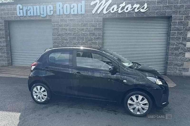Black Used 2021 Peugeot 108 Active Hatchback | £8,995 (Fair price) - Image 1/1