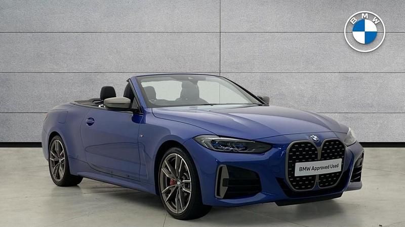 Blue Used 2022 BMW M440 M Sport Sedan | £37,990 (Fair price) - Image 1/4