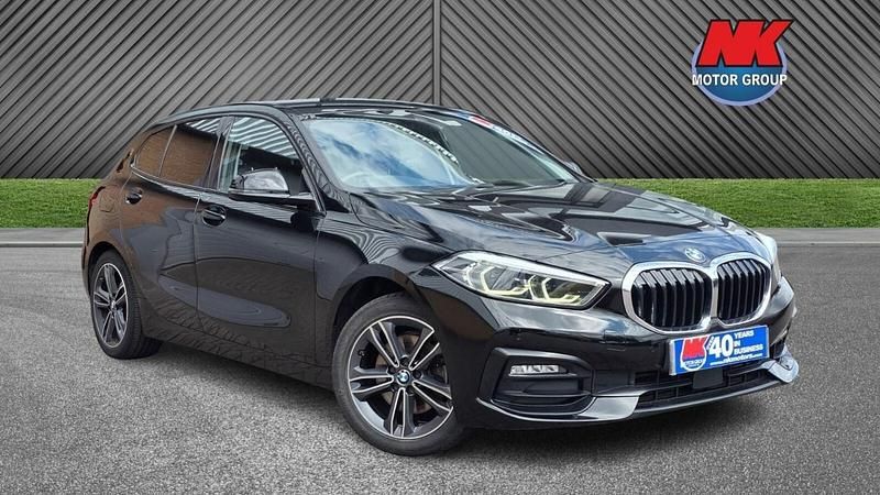 Black Used 2021 BMW 116 Sport Line Hatchback | £12,299 (Good price) - Image 1/4