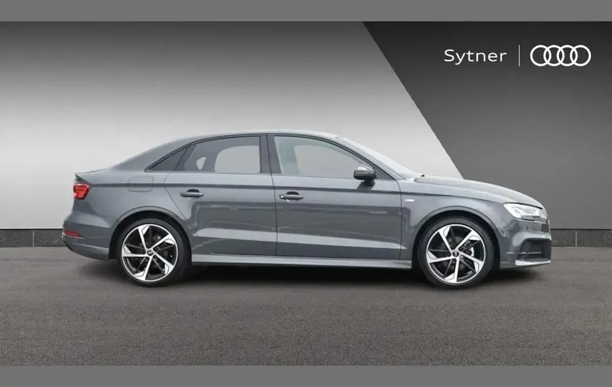 Used Audi A3 Black Edition 113 HP (83 kW) 2019 Grey Sedan