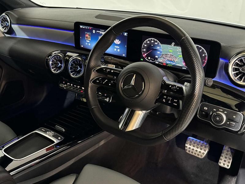 Used Mercedes CLA200 AMG Line Premium 163 HP (119 kW) 2023 White Coupe