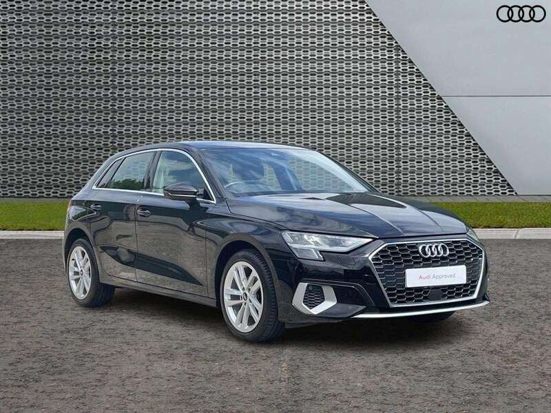 Black Used 2022 Audi A3 Sport Hatchback | £19,295 (Fair price) - Image 1/4