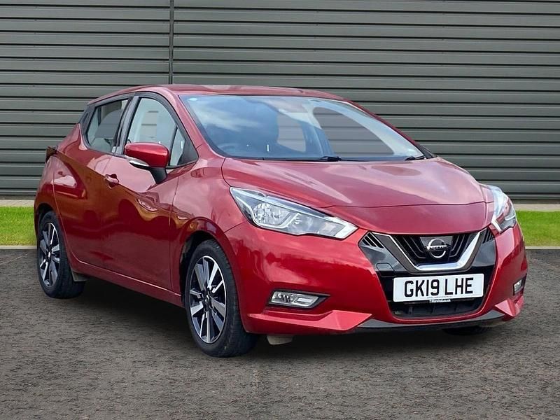 Used Nissan Micra Acenta Limited Edition 90 HP (66 kW) 2019 Red Hatchback