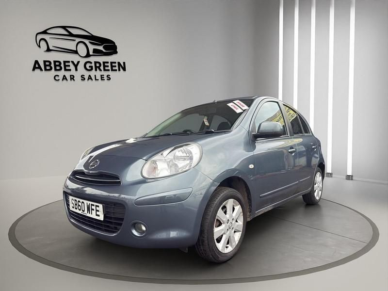 Silver Used 2011 Nissan Micra Acenta Hatchback | £4,795 (Fair price) - Image 1/4