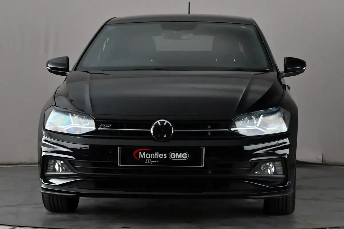 Used VW Polo R-line 110 HP (80 kW) 2020 Black Hatchback