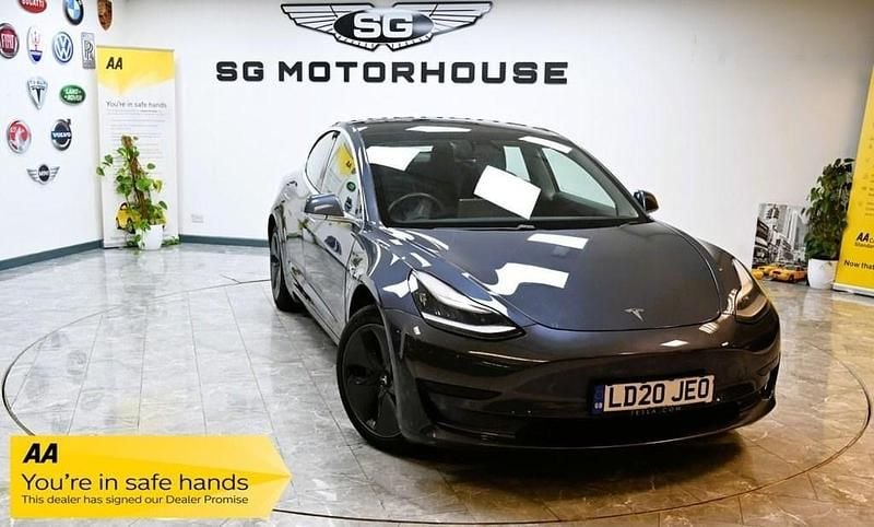 Grey Used 2020 Tesla Model 3 Standard Range Sedan | £13,895 (Fair price) - Image 1/4