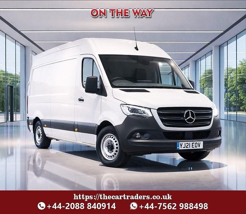 Begagnad Mercedes Sprinter Progressive 2021 Vit Van