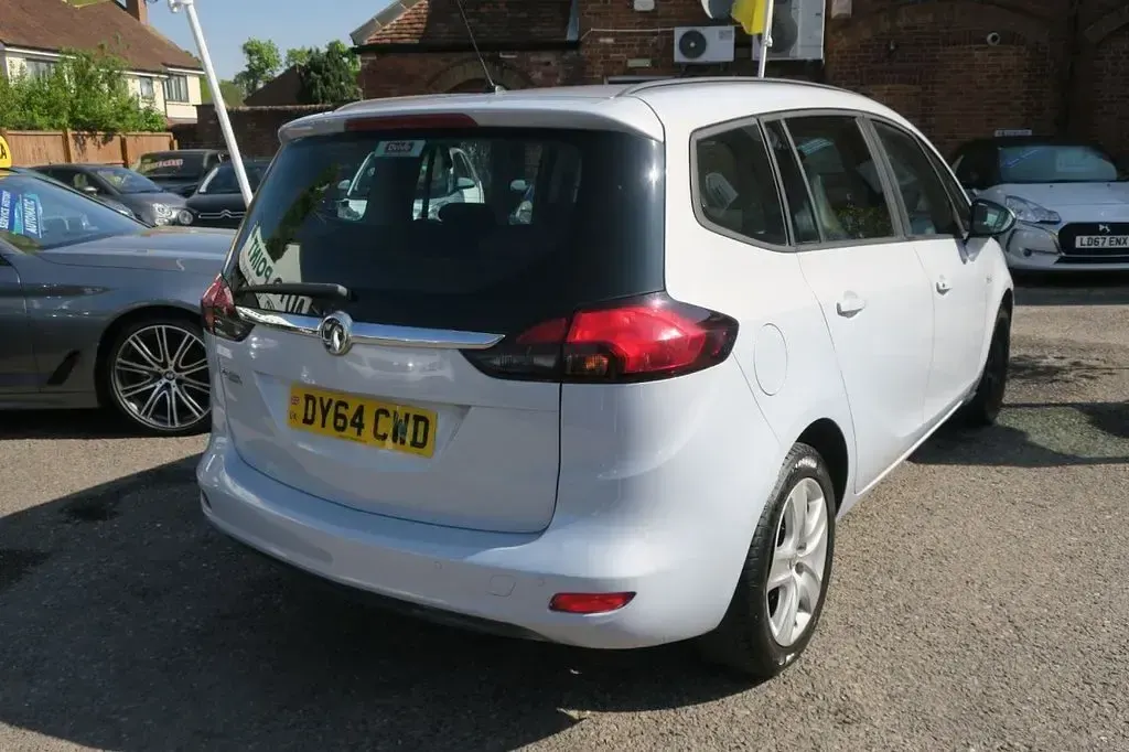 Used Vauxhall Zafira Tourer 140 HP (102 kW) 2014 Grey MPV