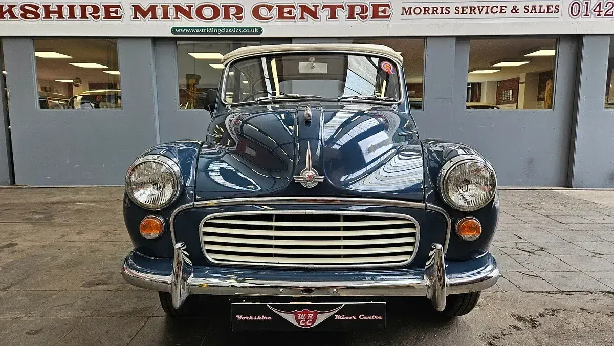 Used Morris Minor 1968 Blue Cabriolet