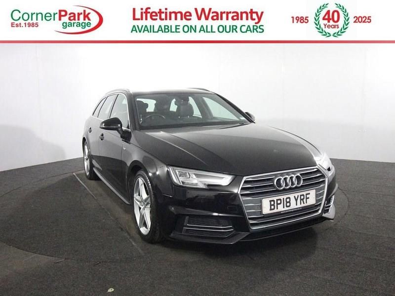Black Used 2018 Audi A4 S-Line Estate | £12,499 (Fair price) - Image 1/4