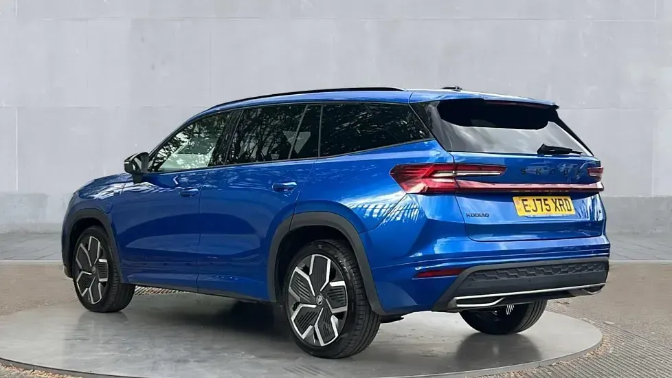 Used Skoda Kodiaq SportLine 204 HP (150 kW) 2025 Blue SUV