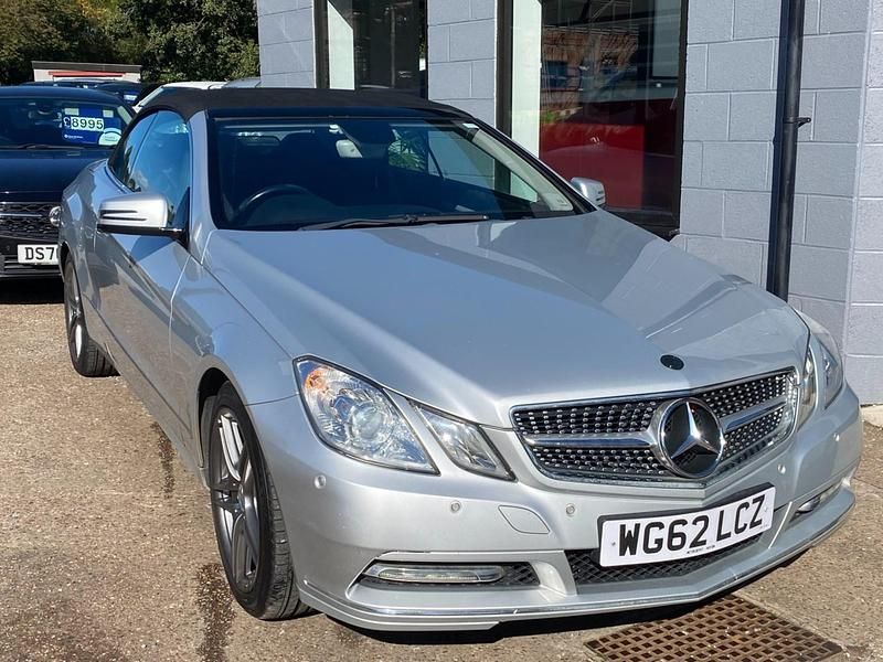 Silver Used 2012 Mercedes E220 SE Cabriolet | £5,995 (Fair price) - Image 1/4