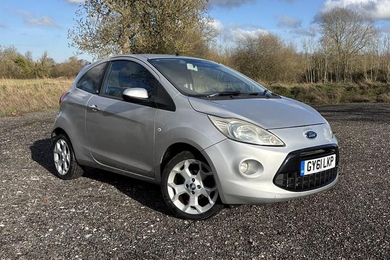 Used Ford Ka Metall 69 HP (50 kW) 2011 Silver Hatchback