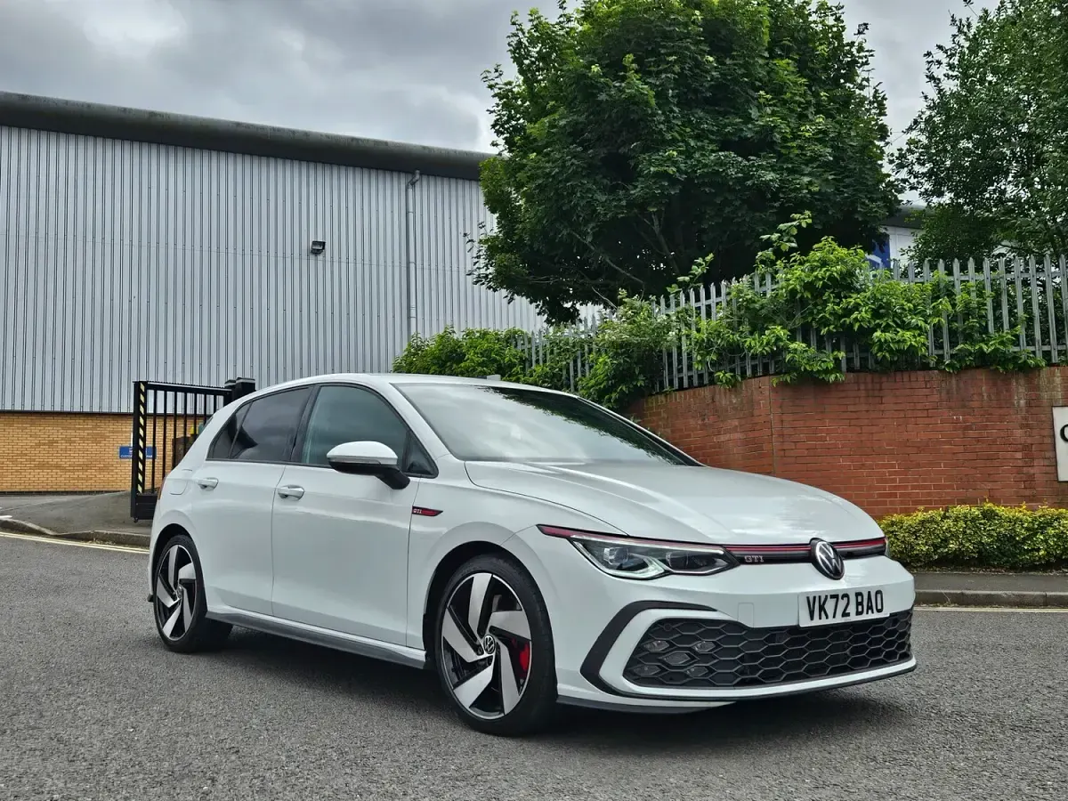 Used VW Golf VIII GTI 2022 White Hatchback