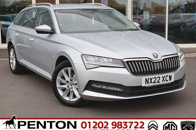 Silver Used 2022 Skoda Superb SE Estate | £20,490 (Fair price) - Image 1/1