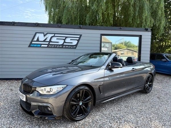 Grey Used 2015 BMW 420 M Sport Cabriolet | £11,595 (Fair price) - Image 1/1