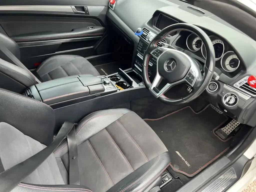 Used Mercedes E350 AMG line 2016 White Cabriolet