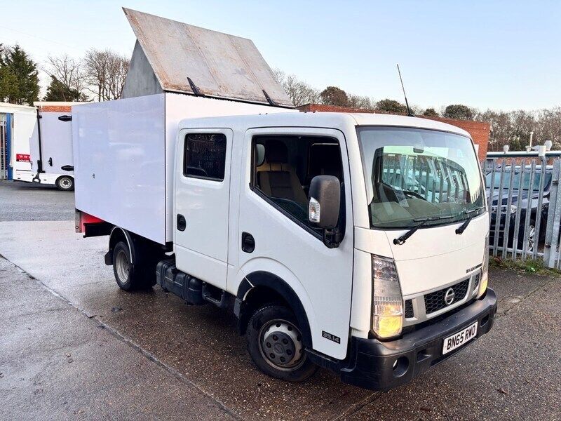 White Used 2015 Nissan Cabstar Pickup | £14,995 - Image 1/4