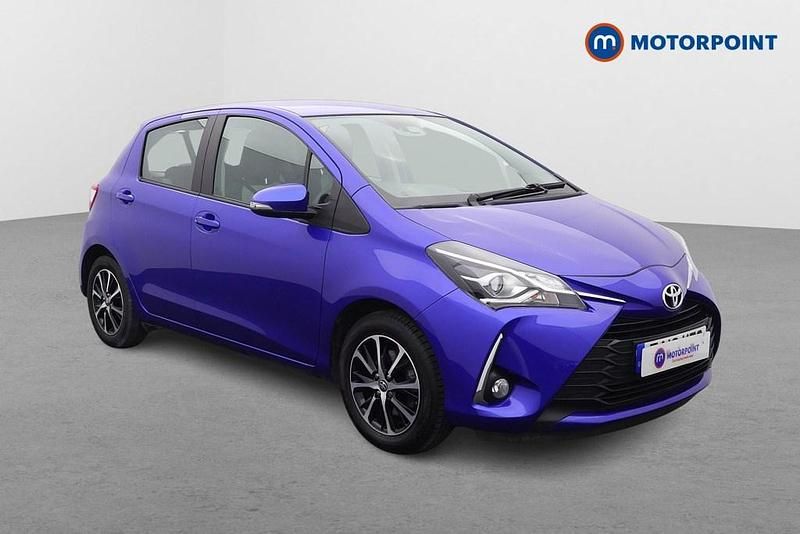 Used Toyota Yaris 2019 Blue Hatchback