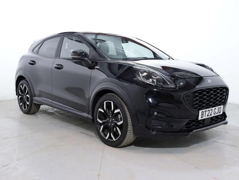 Black Used 2022 Ford Puma Gen-E ST-Line X SUV | £13,900 (Fair price) - Image 1/1
