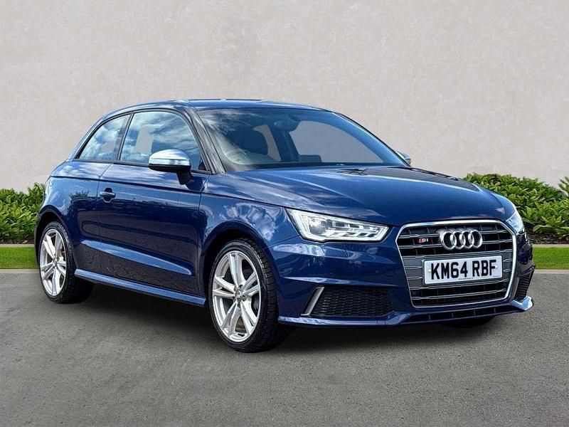 Begagnad Audi A1 Advanced 256 HK (188 kW) 2014 Blå Halvkombi