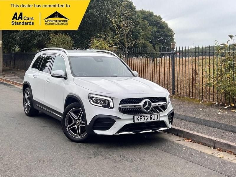 White Used 2022 Mercedes GLB200 AMG Line Premium SUV | £28,495 (Fair price) - Image 1/4