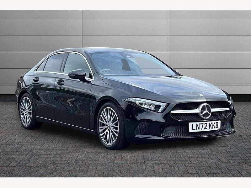 Black Used 2022 Mercedes A200 Executive Sedan | £22,350 (Fair price) - Image 1/4