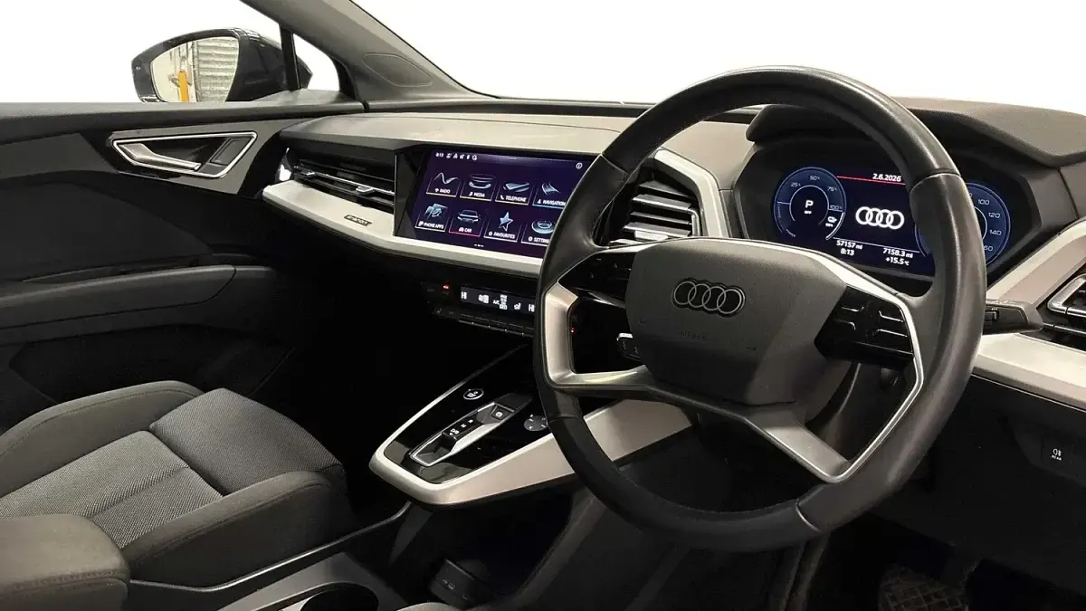 Used Audi Q4 e-tron Sport 150 kW (204 HP) 2023 Black SUV
