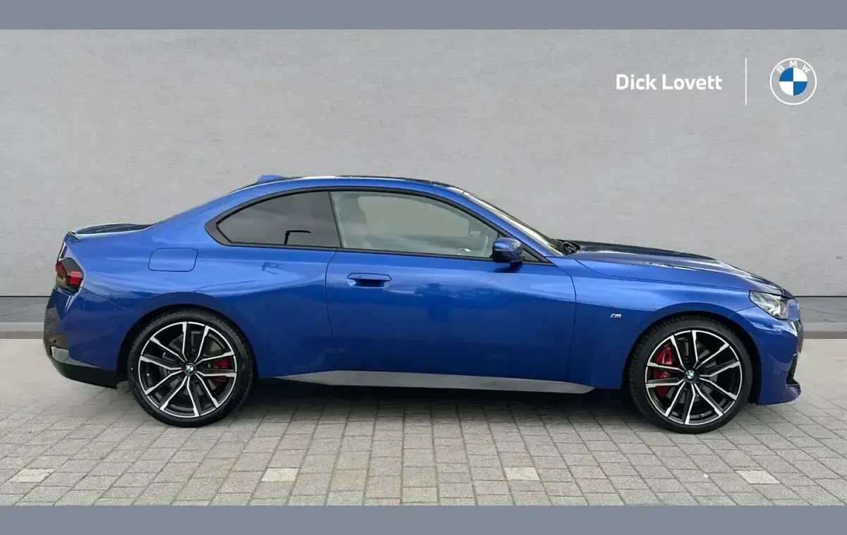 Used BMW 230 Coupé M Sport 242 HP (177 kW) 2023 Blue Coupe