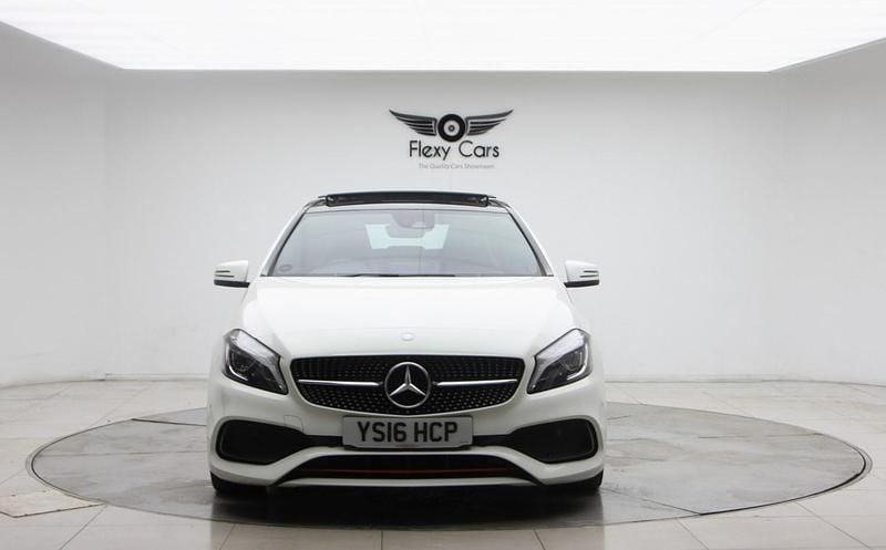 Used Mercedes A250 AMG 2016 White Hatchback