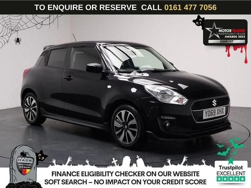 Black Used 2020 Suzuki Swift Hatchback | £8,340 (Fair price) - Image 1/3